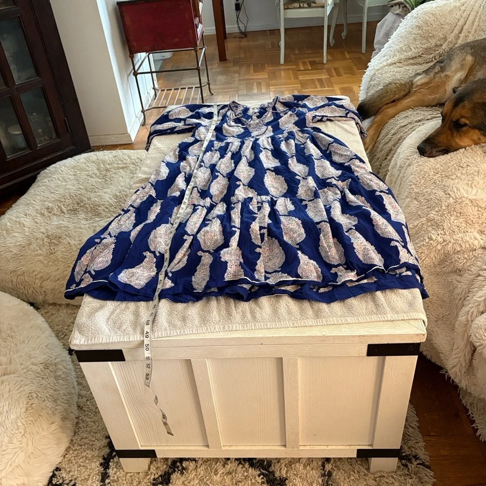 Matta NY beautiful Katia Dal tiered midi dress with great pockets - Picture 11 of 16